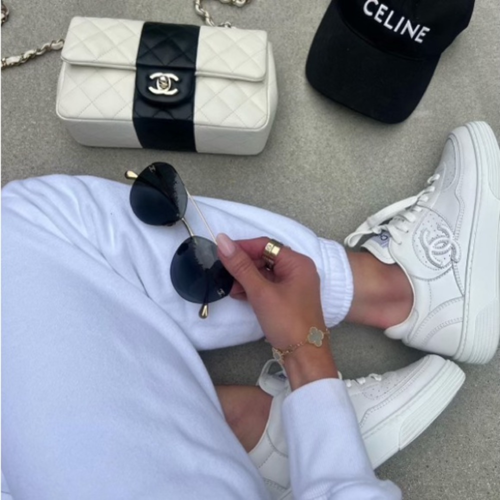 Authentic CHANEL Sneakers, New With Receipt (Size 9)